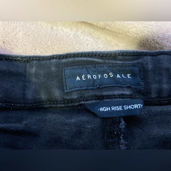 Aeropostale Short Black Jean shorts - Picture 2 of 4